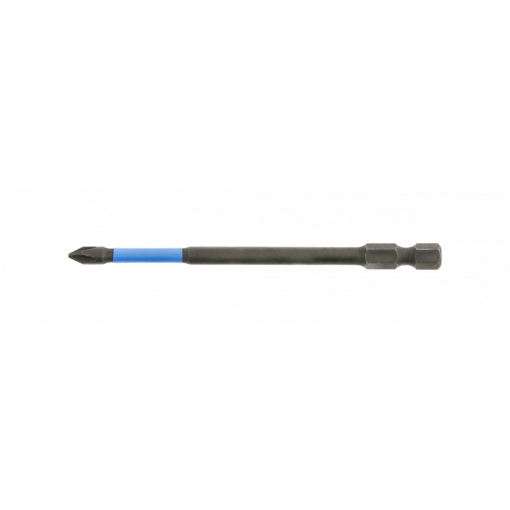 Csillagfejű bitfej, PH1, 100mm, 2db/csomag, ütvecsavarozóhoz, HÖGERT HT1S687