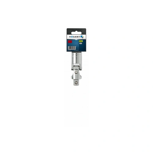 Csuklós adapter 1/4",dugókulcsokhoz, 25 év garancia, HÖGERT HT1A755