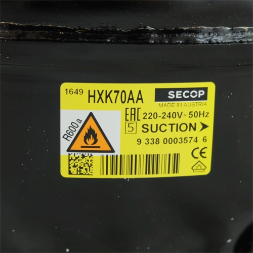 DANFOSS TLX7KK R600 kompresszor 0.6 GORENJE / RENDELÉSRE