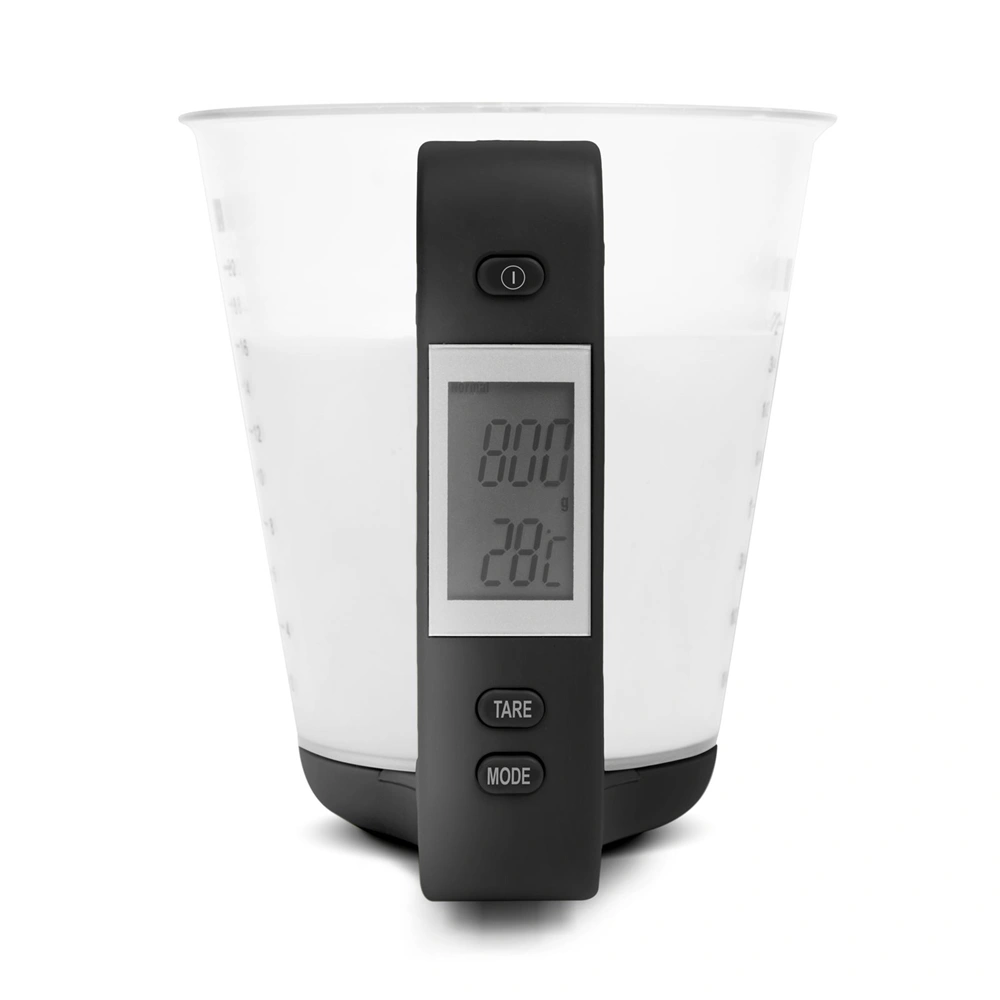 Digitális, konyhai mérőkancsó, elemes, 600 ml, Bewello