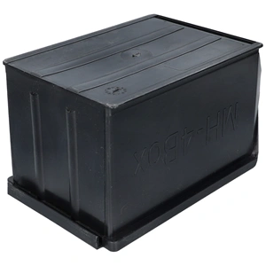Doboz műanyag használt  vagy színátmenetes MH4 BOX több színben 230x140x130mm