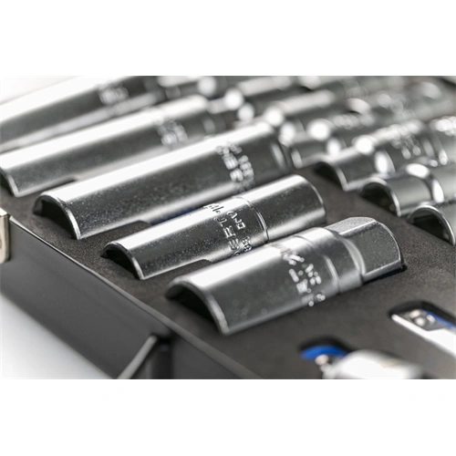 Dugókulcs készlet racsnis 1/2", 29 részes, 25 év garancia, HÖGERT HT1R480  / RENDELÉSRE