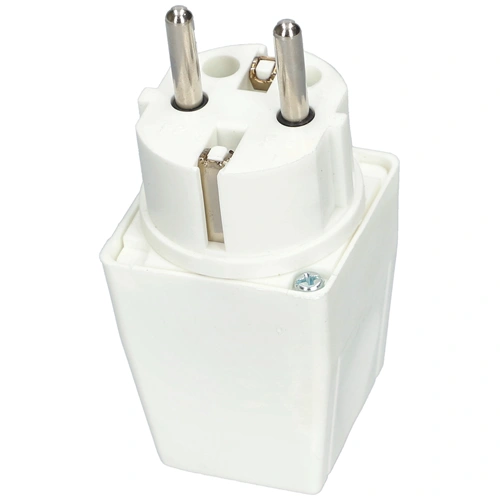 Dugvilla (világító kapcsolóval, fehér) szerelhető