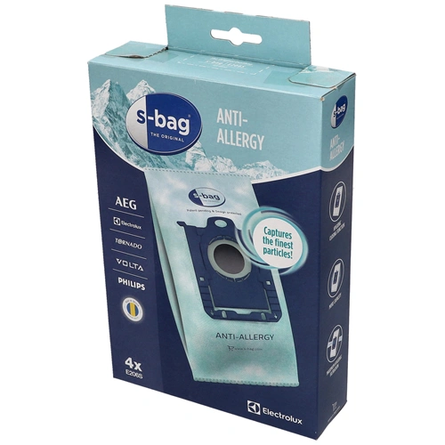 ELECTROLUX porszívó porzsák HEPA ANTI-ALLERGY E206S 4db 