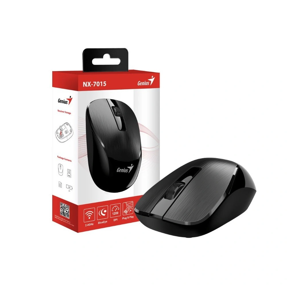 Egér vezeték nélküli NX-7015 Genius fekete