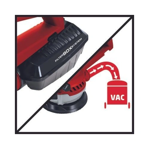Elektromos excentercsiszoló, 400 W, 125 mm, koffer, Einhell TE-RS 40 E (4462000) / RENDELÉSRE