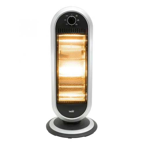 Elektromos fűtőtest, 1200W, 3 fokozatú, oszcillációs, halogén, IP20 védelem, HOME FK 23  / RENDELÉSRE
