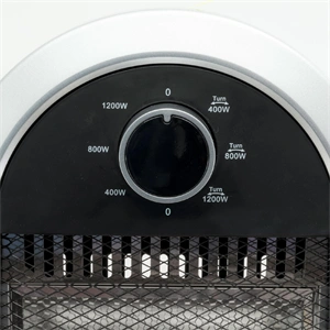 Elektromos fűtőtest, 1200W, 3 fokozatú, oszcillációs, halogén, IP20 védelem, HOME FK 23  / RENDELÉSRE