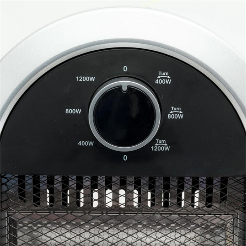 Elektromos fűtőtest, 1200W, 3 fokozatú, oszcillációs, halogén, IP20 védelem, HOME FK 23  / RENDELÉSRE