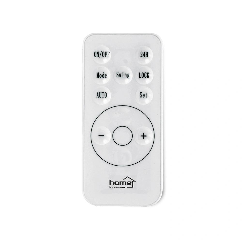 Elektromos fűtőtest, 2000W, fali, WIFI, ventilátoros, 2 fokozatú, üveg előlap, távirányító, IP20, HOME FKF 54203 / REN
