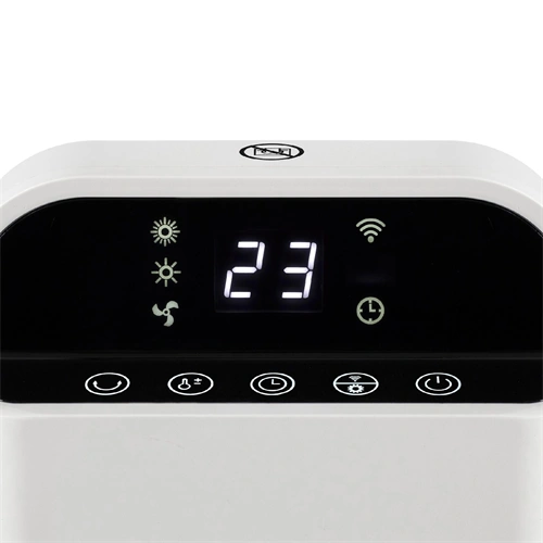 Elektromos fűtőtest, 2000W, kerámia, WIFI, 2 fokozatú, álló, oszcillációs, IP20, HOME FK 53 WIFI / RENDELÉSRE