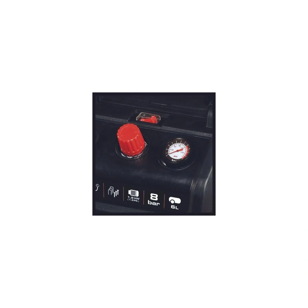 Elektromos kompresszor 8 bar, Einhell TC-AC 190/6/8 OF (4020655)  / RENDELÉSRE