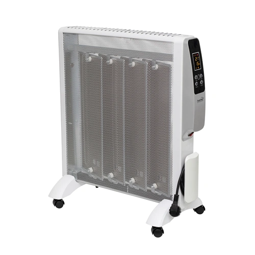 Elektromos konvektor, 2000W, 2 fokozatú, MICA fűtőpanellel, LED kijelző, álló, IP20, digitális termosztát, / RENDELÉSRE