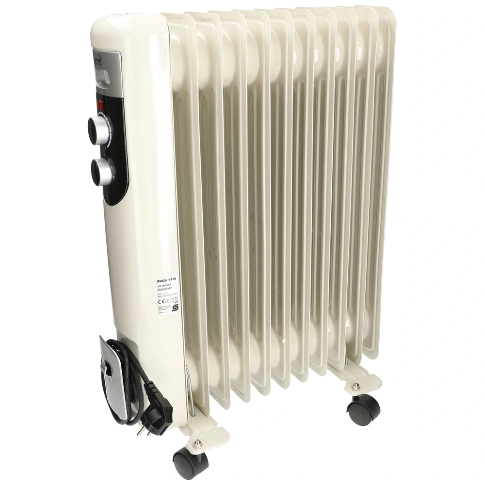 Elektromos olajradiátor, 2000W, 11 tagú, 3 fokozatú, HOME FKOS 11 M / RENDELÉSRE
