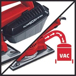 Elektromos rezgőcsiszoló, 250 W, 230 x 115 mm, koffer, Einhell TE-OS 2520 E (4460620) / RENDELÉSRE