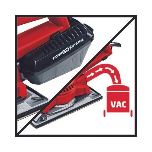 Elektromos rezgőcsiszoló, 250 W, 230 x 115 mm, koffer, Einhell TE-OS 2520 E (4460620) / RENDELÉSRE