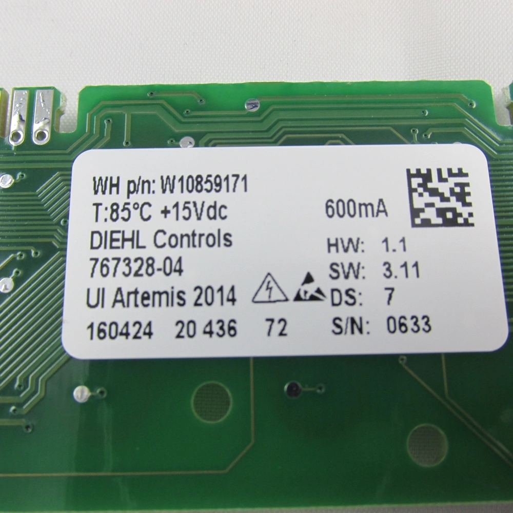 Elektronika, kezelő (eredeti) WHIRLPOOL főzőlap / RENDELÉSRE