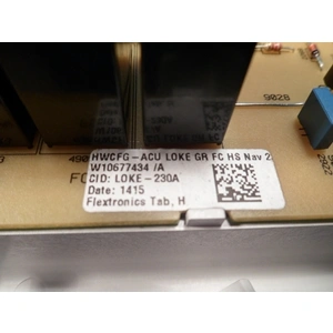 Elektronika (vezérlő, eredeti) WHIRLPOOL mikro 