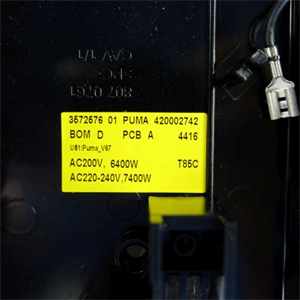 Elektronika, vezérlő (eredeti) ZANUSSI indukciós főzőlap / RENDELÉSRE