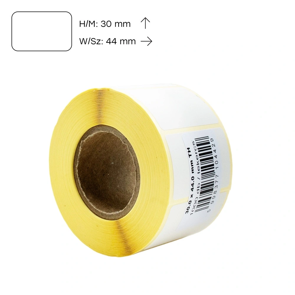 Etikett thermo 30x44mm