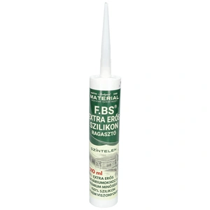 F.BS Kartusos szilikon ragasztó-tömítő 310ml/színtelen FBS