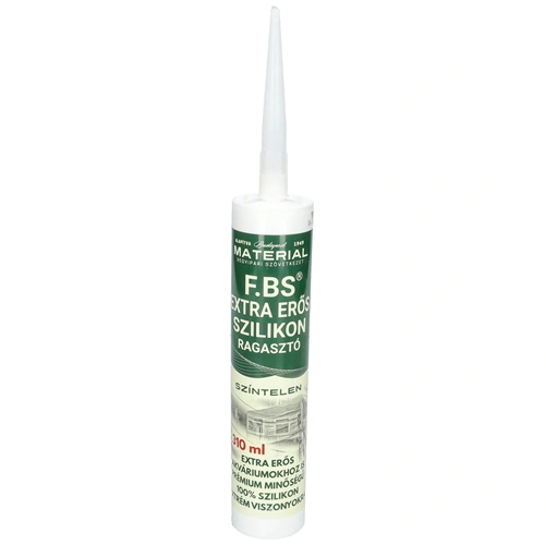 F.BS Kartusos szilikon ragasztó-tömítő 310ml/színtelen FBS