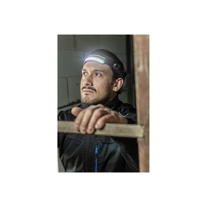 Fejlámpa, fejpánt világítás, akkumulátoros, mozgásérzékelő, COB LED, 10 funkcióval, USB, HÖGERT HT1E427