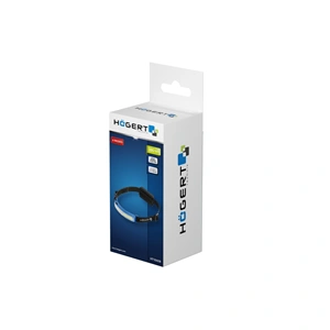 Fejlámpa, fejpánt világítás, akkumulátoros, mozgásérzékelő, COB LED, 6 funkcióval, USB, HÖGERT HT1E428