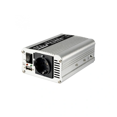 Feszültségátalakító 300/600W, USB töltőaljzat, SAL SAI 600USB / RENDELÉSRE
