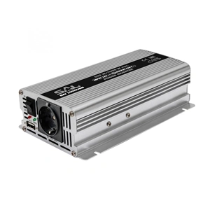 Feszültségátalakító 500/1000W, USB aljzat,   SAL SAI 1000USB