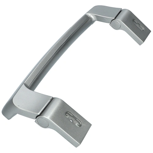 Fogantyú, ívelt, ezüst, műanyag (eredeti) BEKO hűtőgép