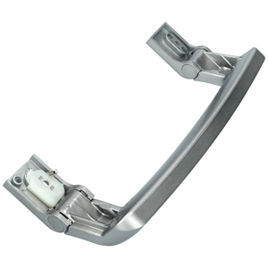 Fogantyú, ívelt, ezüst, műanyag (eredeti) BEKO hűtőgép