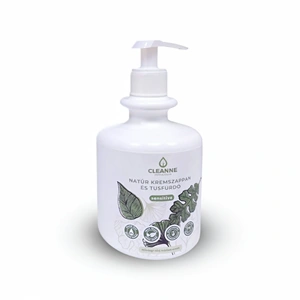 Folyékony krémszappan és tusfürdő 470 g Cleanne_Sensitive Natúr