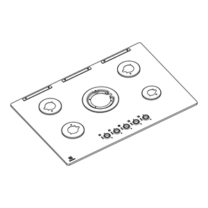 Főzőlap (eredeti) ELECTROLUX tűzhely 