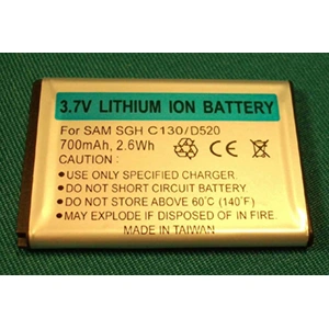 GSM AKKUMULÁTOR 3,7V-700MAH LI-ION SAMSUNG/RENDELÉSRE
