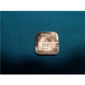 Gombelem ezüstoxid MAXELL SR44SW (357)  1 db-os bliszterben /RENDELÉSRE