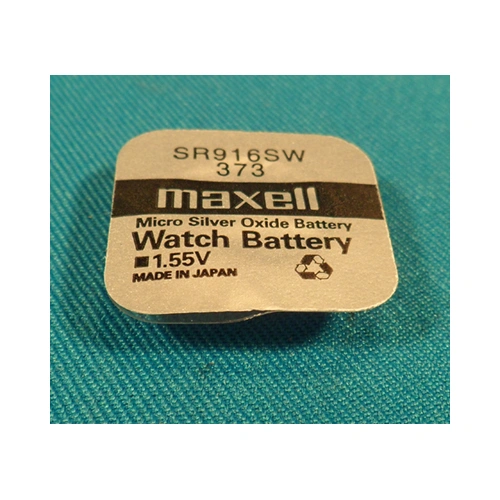 Gombelem ezüstoxid MAXELL SR916SW (373) 1 db-os bliszterben /RENDELÉSRE