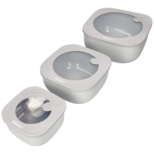HAIER Premium Collection tárolóedény 3 db-os szett / RENDELÉSRE
