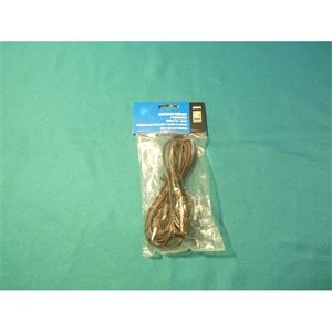 Hálózati kábel kapcsolóval kéteres 2x0,75 2 m fekete  S09272 (UVK028) /RENDELÉSRE