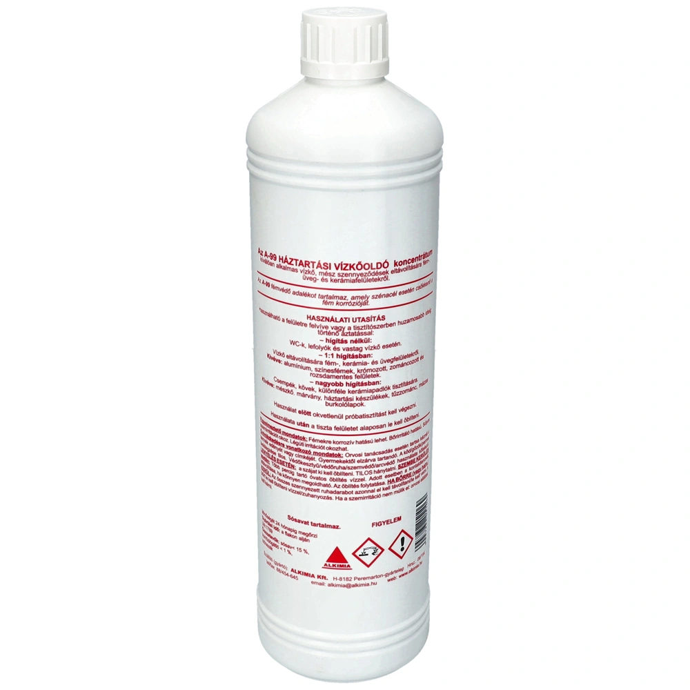 Háztartási vízkőoldó folyadék (A-99) 1000 ml