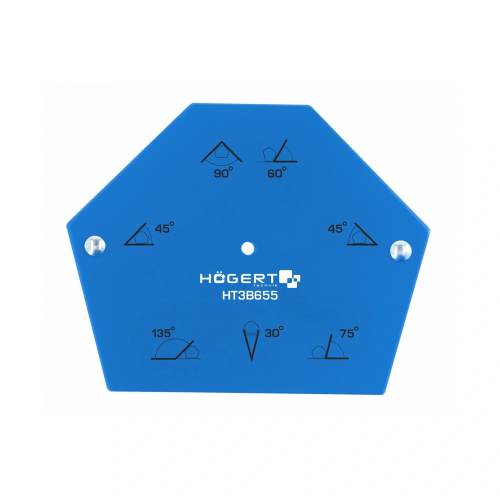 Hegesztő szögmérő mágneses, 138 mm, HÖGERT HT3B655  / RENDELÉSRE