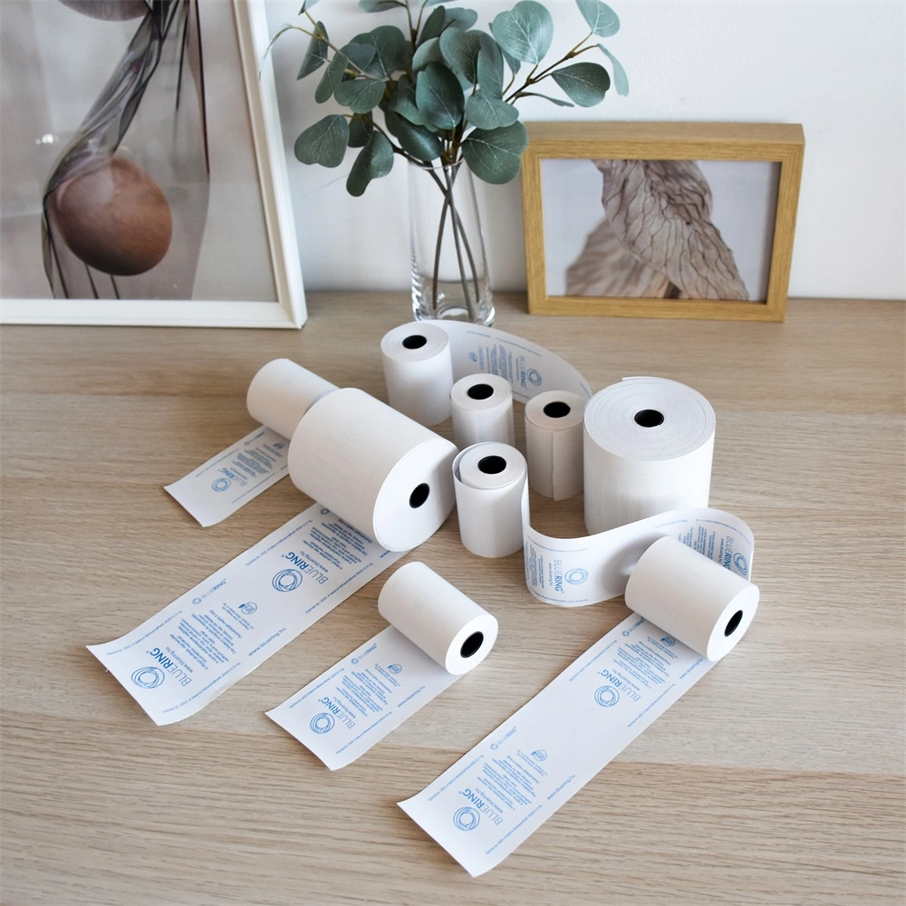 Hőpapír 80 mm széles, 75fm hosszú, cséve 12mm, 4 tekercs/csomag, ( 80/80 ) BPA mentes Bluering®