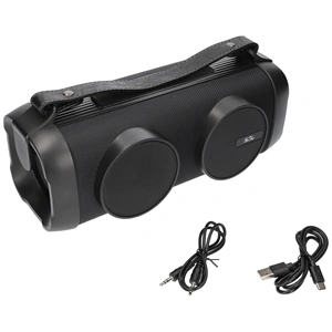 Hordozható bluetoothos hangszóró, IPX4 vízvédett, USB, beépített akkumulátor, Boom-Box, SAL BT 3000