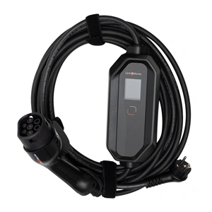 Hordozható töltő elektromos járművekhez, 5m, 16A, 230V, 3,7KW, Type 2, IP65, Link2Home / RENDELÉSRE
