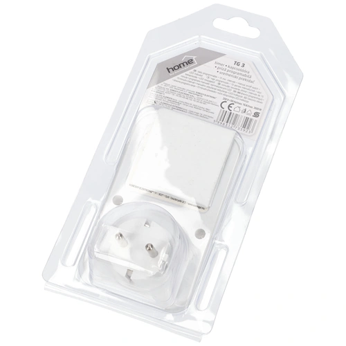 Időkapcsoló, mechanikus, beltéri, 24h/15min, HOME  TG 3