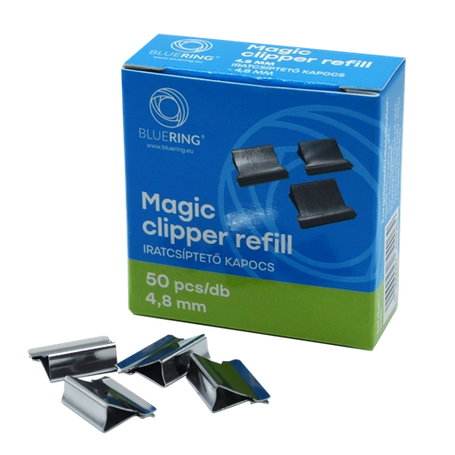 Iratcsíptető fűzőkapocs 4,8mm, 50 db/doboz, Bluering®