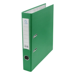 Iratrendező A4, 5cm, két oldalt PP borítás,lapraszerelt, Bluering® Premium zöld