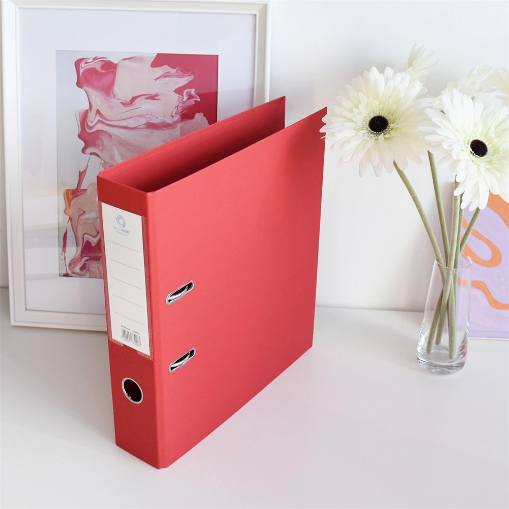 Iratrendező A4, 7,5cm, két oldalt PP borítás, Bluering® Premium piros