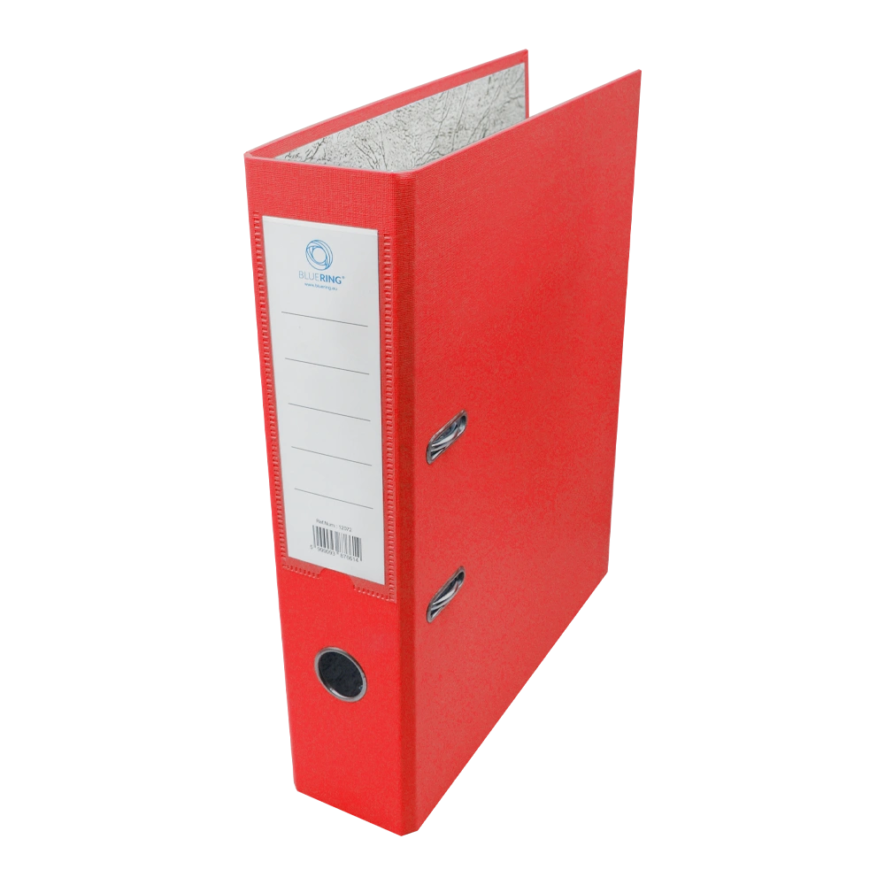 Iratrendező A4, 7,5cm,lapraszerelt, Bluering® Smart piros