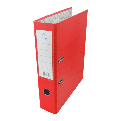 Iratrendező A4, 7,5cm,lapraszerelt, Bluering® Smart piros